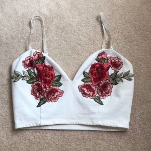 Floral Crop Top